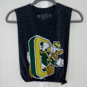 Original Retro Brand Heather Black Oregon Ducks Vintage Donald O Tri-Blend SZ: M